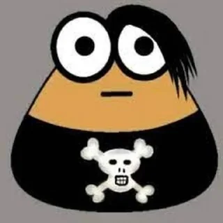 Sticker from pou
