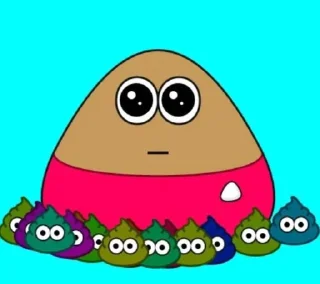 💩 emoji pou Telegram sticker 8 of 12