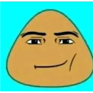 💚 emoji Pou Telegram sticker 3 of 10