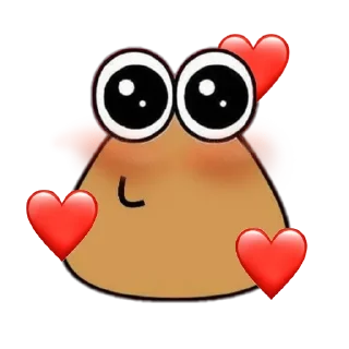 🥰 emoji pou Telegram sticker 21 of 120