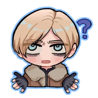 Sticker from Resident Evil Cuties by Diakki