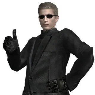 👍 emoji Resident Evil Telegram sticker 16 of 120