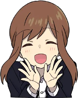 👐 emoji Adult Girl @jp_stickers Telegram sticker 24 of 40