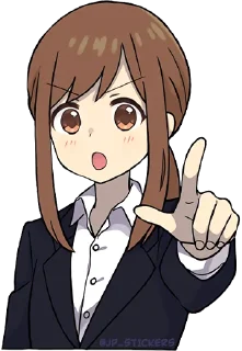 👈 emoji Adult Girl @jp_stickers Telegram sticker 7 of 40