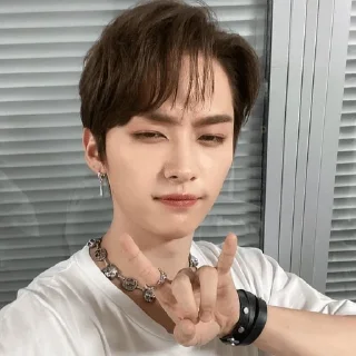🤟 emoji Stray kids by @Ministrelia_98 Telegram sticker 7 of 73