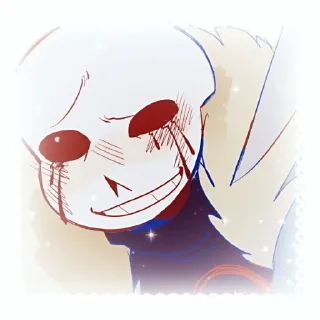 Sticker from Killer sans