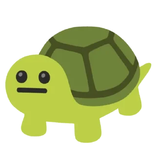 😐 emoji Черепашка как смысл жизни Telegram sticker 19 of 31