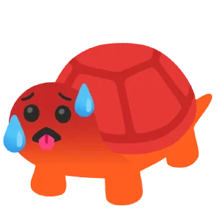 🌟 emoji черепашка Telegram sticker 22 of 90
