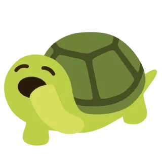 🌟 emoji черепашка Telegram sticker 20 of 90