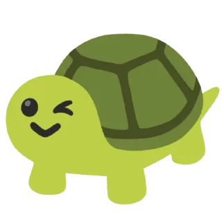 😉 emoji Черепашка как смысл жизни Telegram sticker 9 of 31