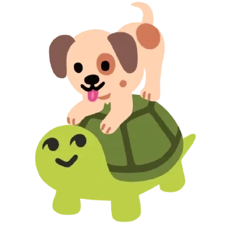 Sticker from черепашка