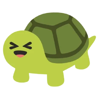 😆 emoji Черепашка как смысл жизни Telegram sticker 7 of 31