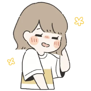😅 emoji With You (Girl) @jp_stickers Telegram sticker 21 of 33