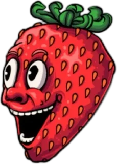 🌟 emoji Strawberries Telegram sticker 14 of 25