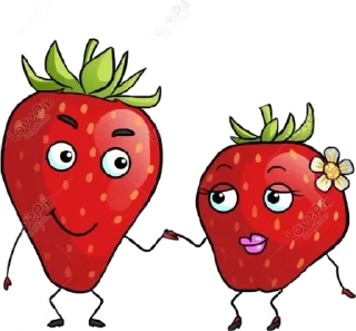 🥰 emoji Strawberries Telegram sticker 23 of 25