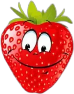 🙂 emoji Strawberries Telegram sticker 9 of 25
