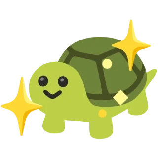 🌟 emoji черепашка Telegram sticker 9 of 90