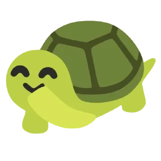 🌟 emoji черепашка Telegram sticker 18 of 90