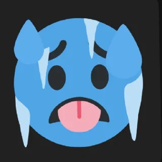 🥶 emoji ПОАРПВЛЮВПЛЮПЫОЮПВЛЮПЛЮВ Telegram sticker 10 of 11