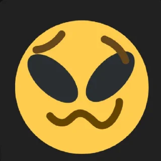 🥴 emoji ПОАРПВЛЮВПЛЮПЫОЮПВЛЮПЛЮВ Telegram sticker 1 of 11
