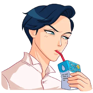 🤨 emoji Ян Telegram sticker 21 of 48