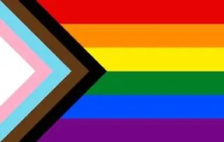 Sticker from lgbt flags