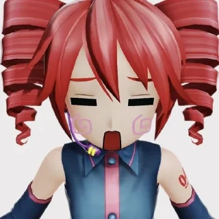 😨 emoji Teto world domination🗣️ Telegram sticker 23 of 120