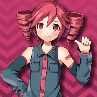 Sticker from @PEACEWORLDSCH//🦎Kasane Teto