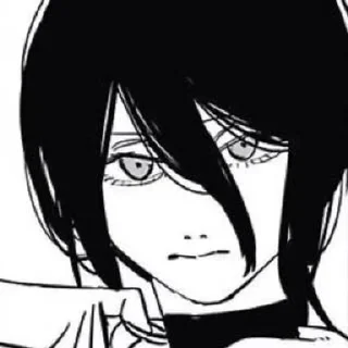 😑 emoji Chainsaw Man | By @kittywup Telegram sticker 7 of 102