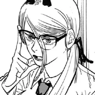 🤓 emoji Chainsaw Man | By @kittywup Telegram sticker 16 of 102