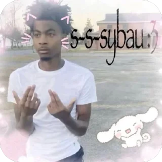 🫥 emoji Another sybau Telegram sticker 9 of 106