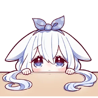 Sticker from Белая зайка 2 @Nyasticks
