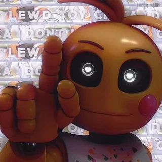 Sticker from БОЛЬШЕ ⇨ @CLOOBHUB ТОЙ ЧИКА ФНАФ TOY CHICA FNAF