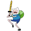 Sticker from Adventure Time