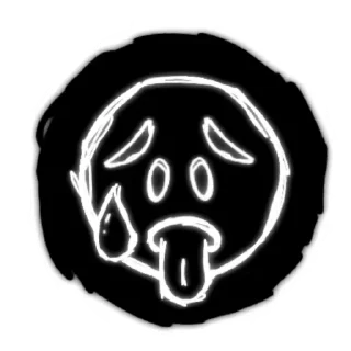 Sticker from Neon emoji by @maskaww