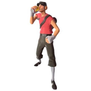 Sticker from RED taunts! TF2 (by @actual_waltuh)