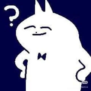 Sticker from CONFUSED CAT