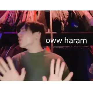 Sticker from haram