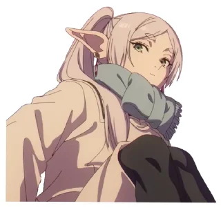 😍 emoji Frieren @anime4_arts Telegram sticker 8 of 31