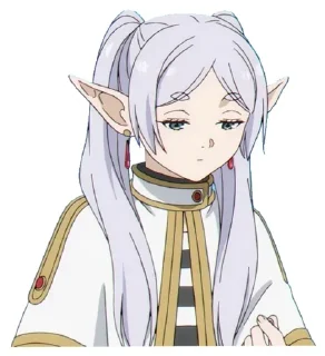 😍 emoji Frieren @anime4_arts Telegram sticker 16 of 31