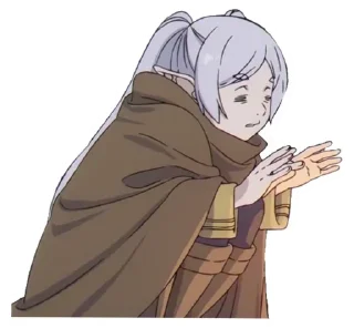 😍 emoji Frieren @anime4_arts Telegram sticker 23 of 31