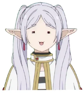 😍 emoji Frieren @anime4_arts Telegram sticker 11 of 31