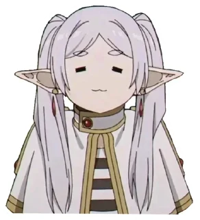 😍 emoji Frieren @anime4_arts Telegram sticker 12 of 31