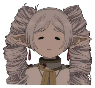 😍 emoji Frieren @anime4_arts Telegram sticker 14 of 31