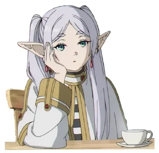 😍 emoji Frieren @anime4_arts Telegram sticker 17 of 31