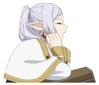 ☺️ emoji Frieren @anime4_arts Telegram sticker 21 of 31