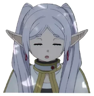 😍 emoji Frieren @anime4_arts Telegram sticker 10 of 31