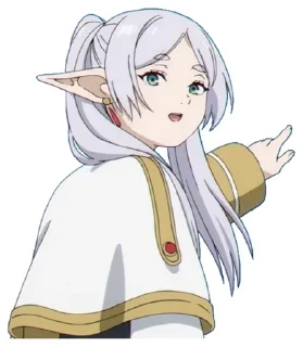 😍 emoji Frieren @anime4_arts Telegram sticker 18 of 31