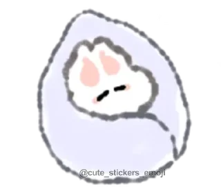 🦇 emoji ૮ᜊ ₊  °  мышка  ૮꒰◞ ◟ ꒱ა .. ૮꒰@CUTE_stickers_emoji꒱ა Telegram sticker 8 of 25