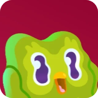 😱 emoji Duolingo (by: @hd_kanon) Telegram sticker 12 of 54
